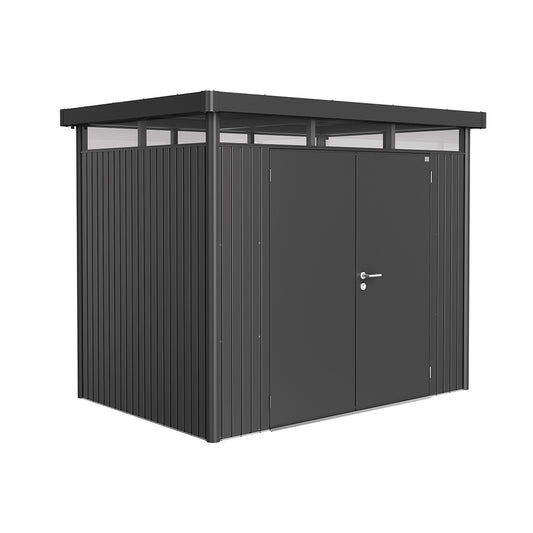 9x6 Biohort Highline H2 Panoramic Steel Shed