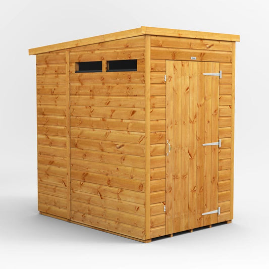 Power Pent Wooden Secure Shed 4x6