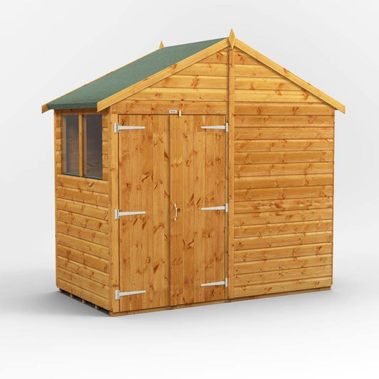 4x8 Power Tongue & Groove Apex Shed
