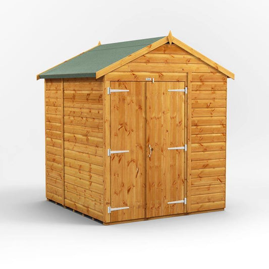 6x6 Power Tongue & Groove Apex Shed
