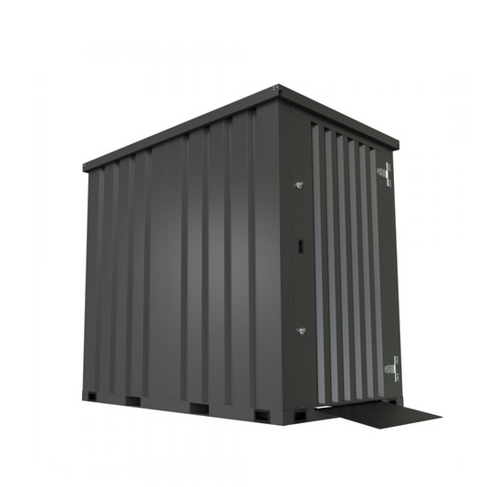 KDC+ Secure Motorcycle Shed